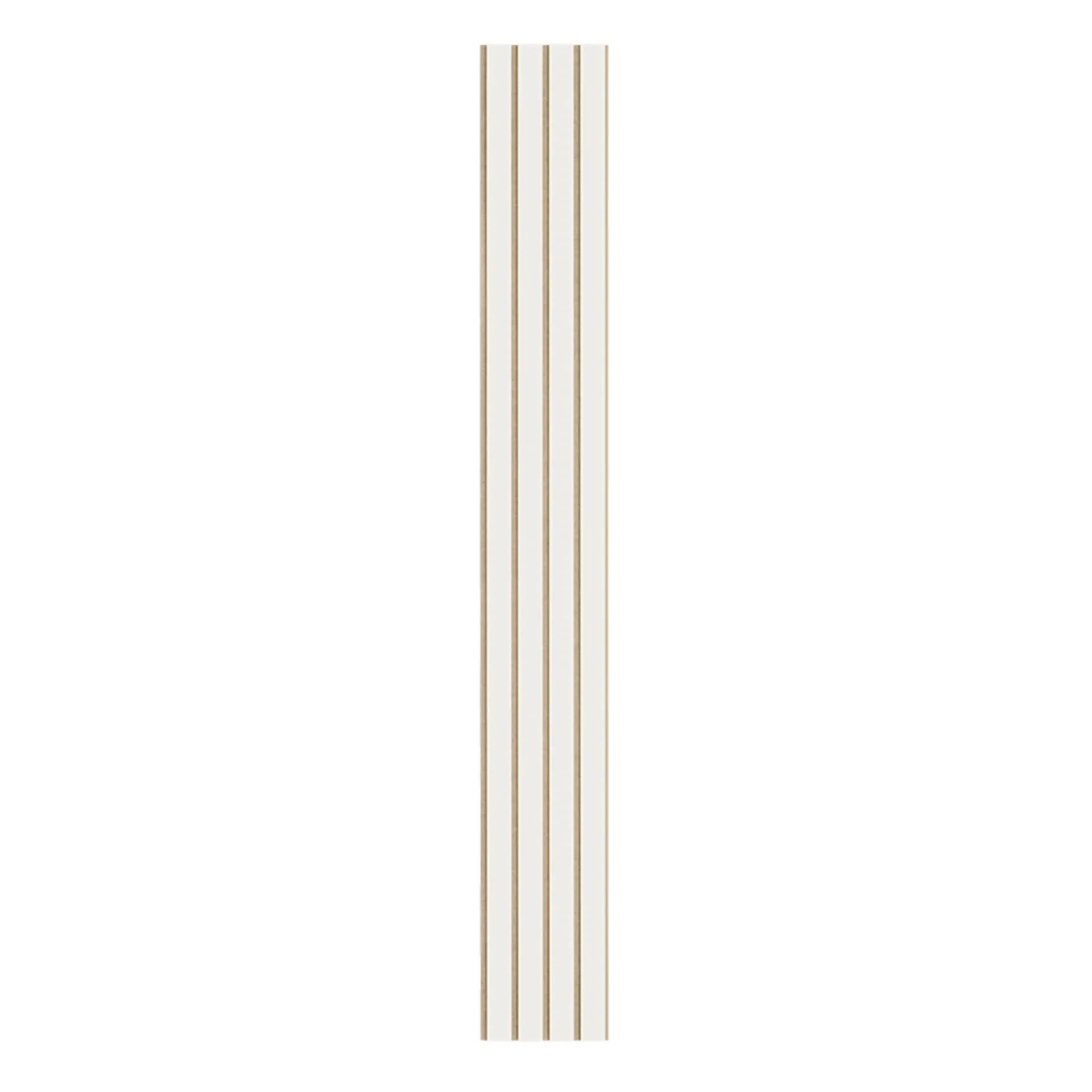 Clearance I-Wood AKUSTIKPANEL EG HVIDMALET 16 X 300 X 2400 MM