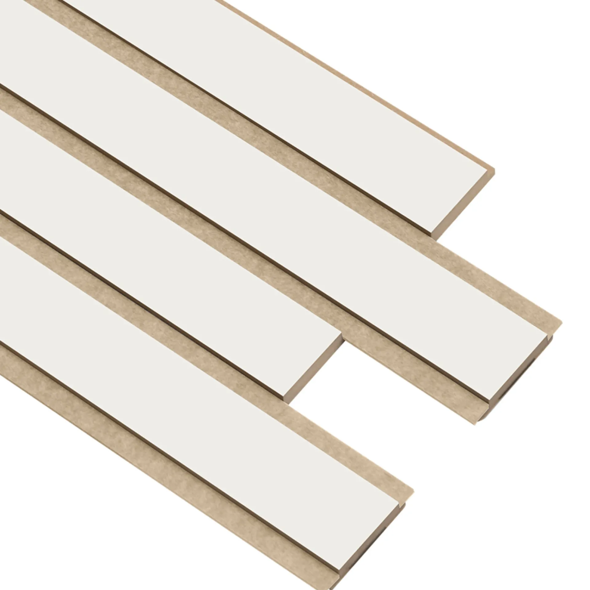Outlet I-Wood AKUSTIKPANEL EG HVIDMALET 16 X 300 X 2400 MM