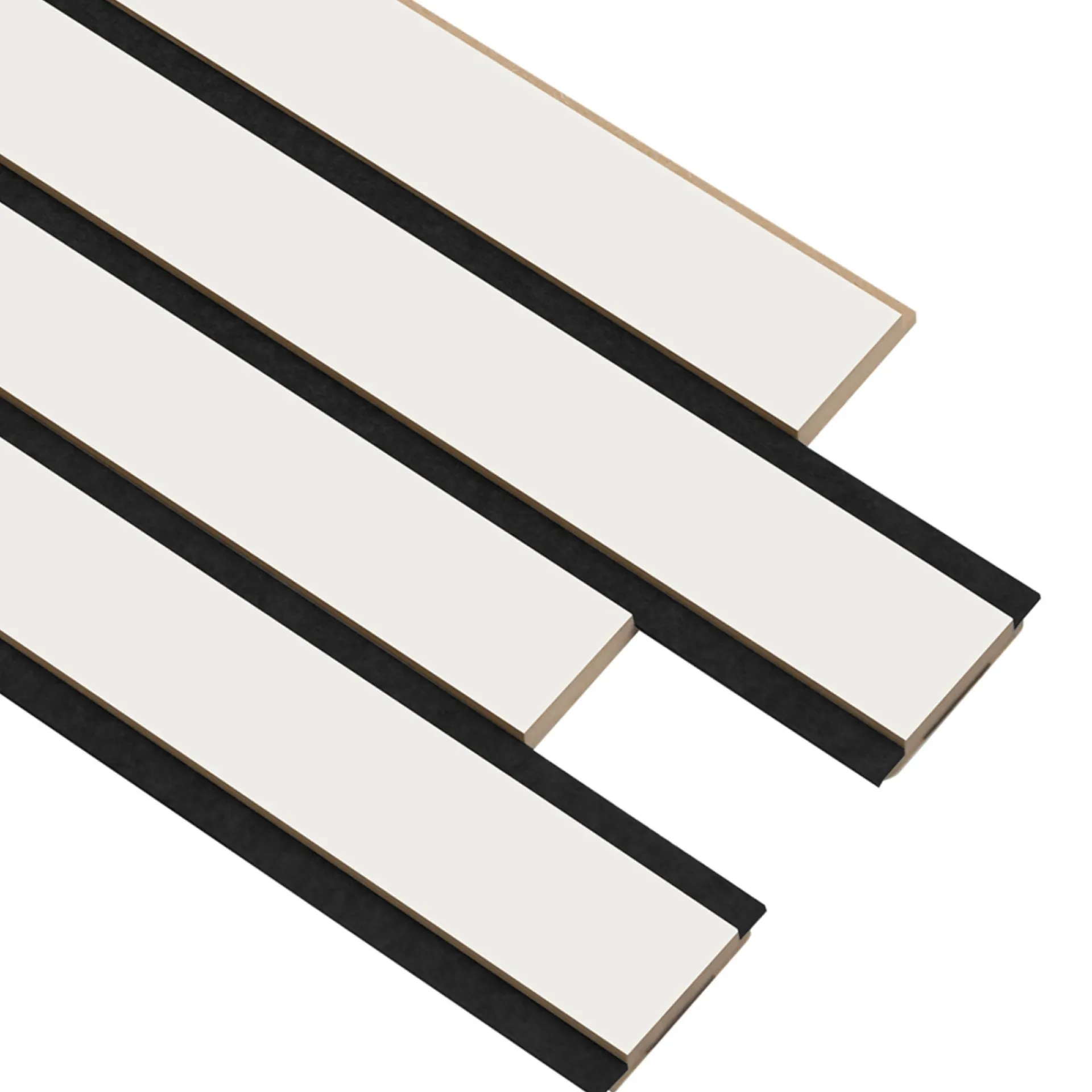 Online I-Wood AKUSTIKPANEL EG HVIDMALET 16 X 300 X 2400 MM