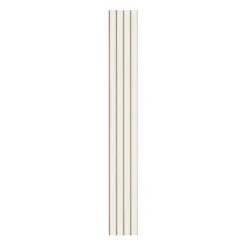 New I-Wood AKUSTIKPANEL EG HVIDMALET 16 X 300 X 2400 MM