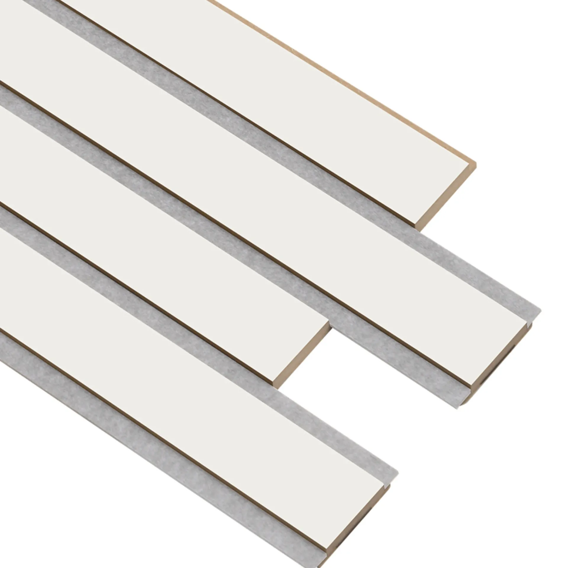 New I-Wood AKUSTIKPANEL EG HVIDMALET 16 X 300 X 2400 MM