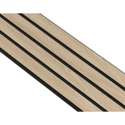 Hot I-Wood AKUSTIKPANEL EG HVID OLIE 17 X 300 X 2400 MM