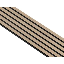 New I-Wood AKUSTIKPANEL EG HVID OLIE 17 X 300 X 2400 MM