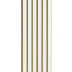 Outlet I-Wood AKUSTIKPANEL EG HVIDMALET 16 X 300 X 2400 MM