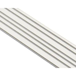 New I-Wood AKUSTIKPANEL EG HVIDMALET 16 X 300 X 2400 MM
