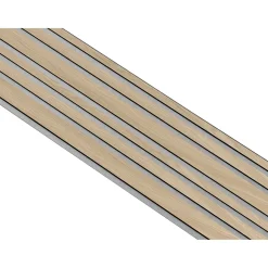 Hot I-Wood AKUSTIKPANEL EG HVID OLIE 17 X 300 X 2400 MM
