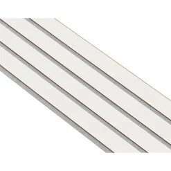 I-Wood AKUSTIKPANEL EG HVIDMALET 16 X 300 X 2400 MM