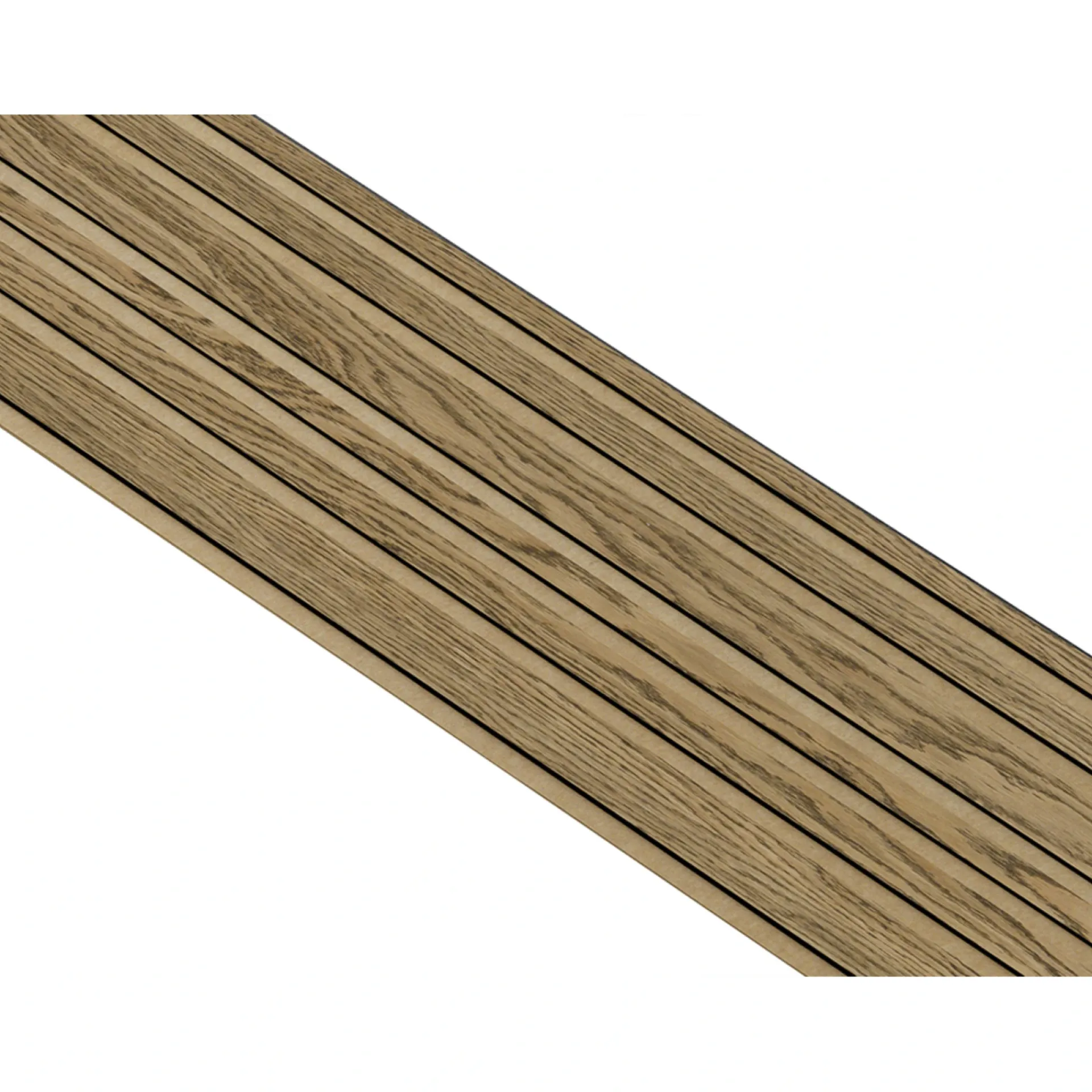 Hot I-Wood AKUSTIKPANEL EG MØRKEBRUN OLIE 17 X 300 X 2400 MM