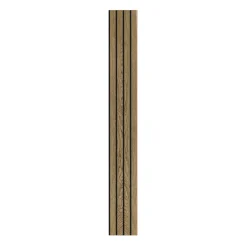 I-Wood AKUSTIKPANEL EG MØRKEBRUN OLIE 16 X 300 X 2400 MM