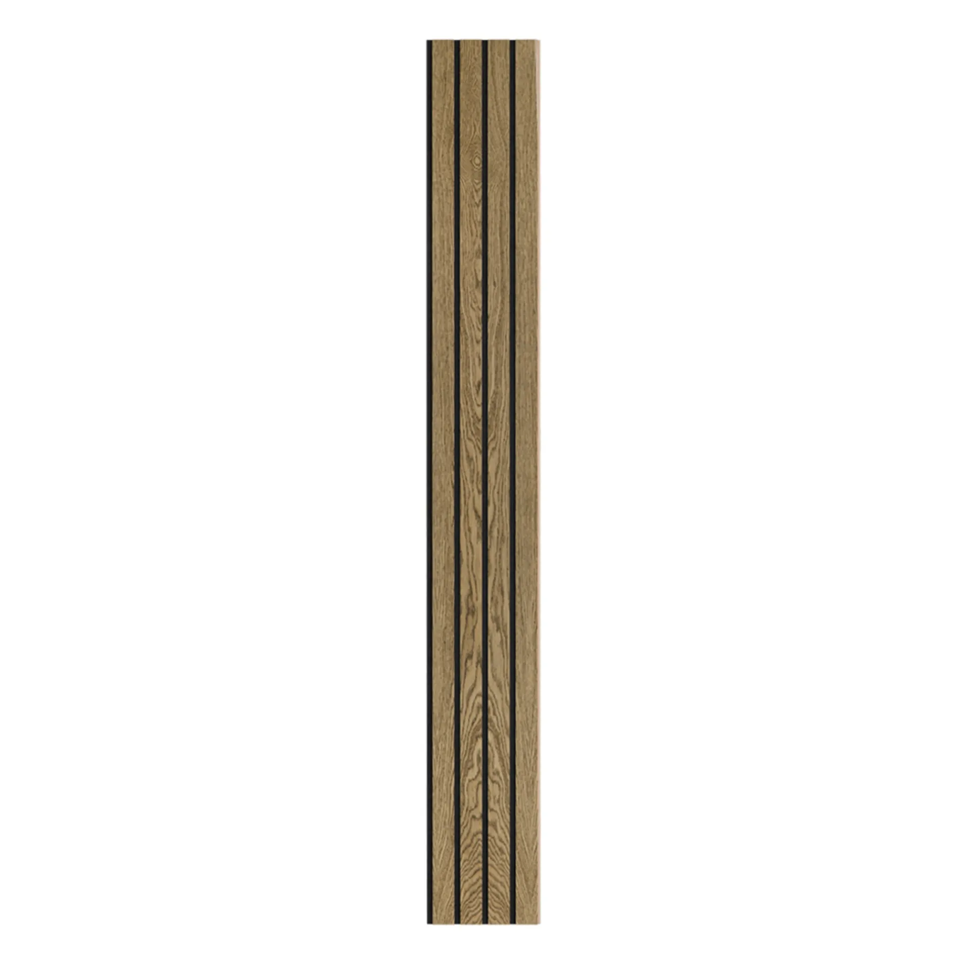 I-Wood AKUSTIKPANEL EG MØRKEBRUN OLIE 16 X 300 X 2400 MM