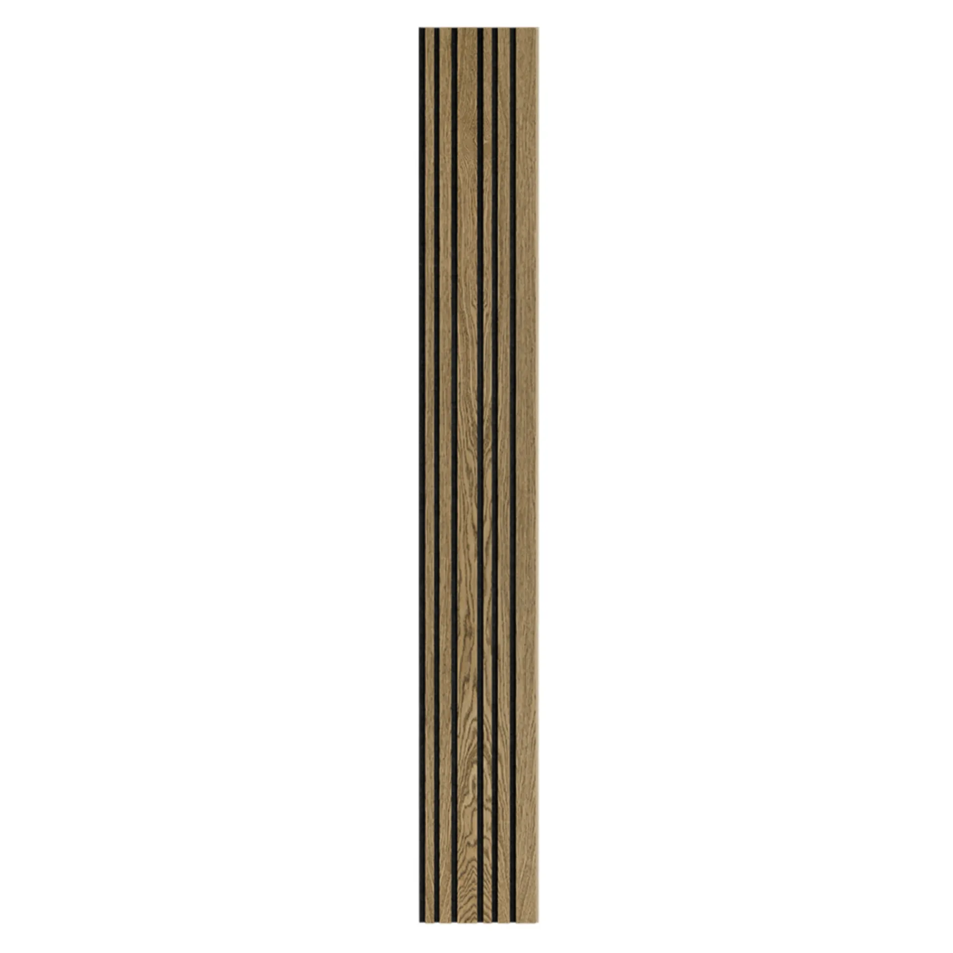 New I-Wood AKUSTIKPANEL EG MØRKEBRUN OLIE 16 X 300 X 2400 MM