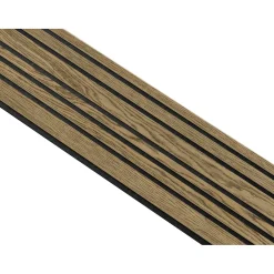 New I-Wood AKUSTIKPANEL EG MØRKEBRUN OLIE 16 X 300 X 2400 MM