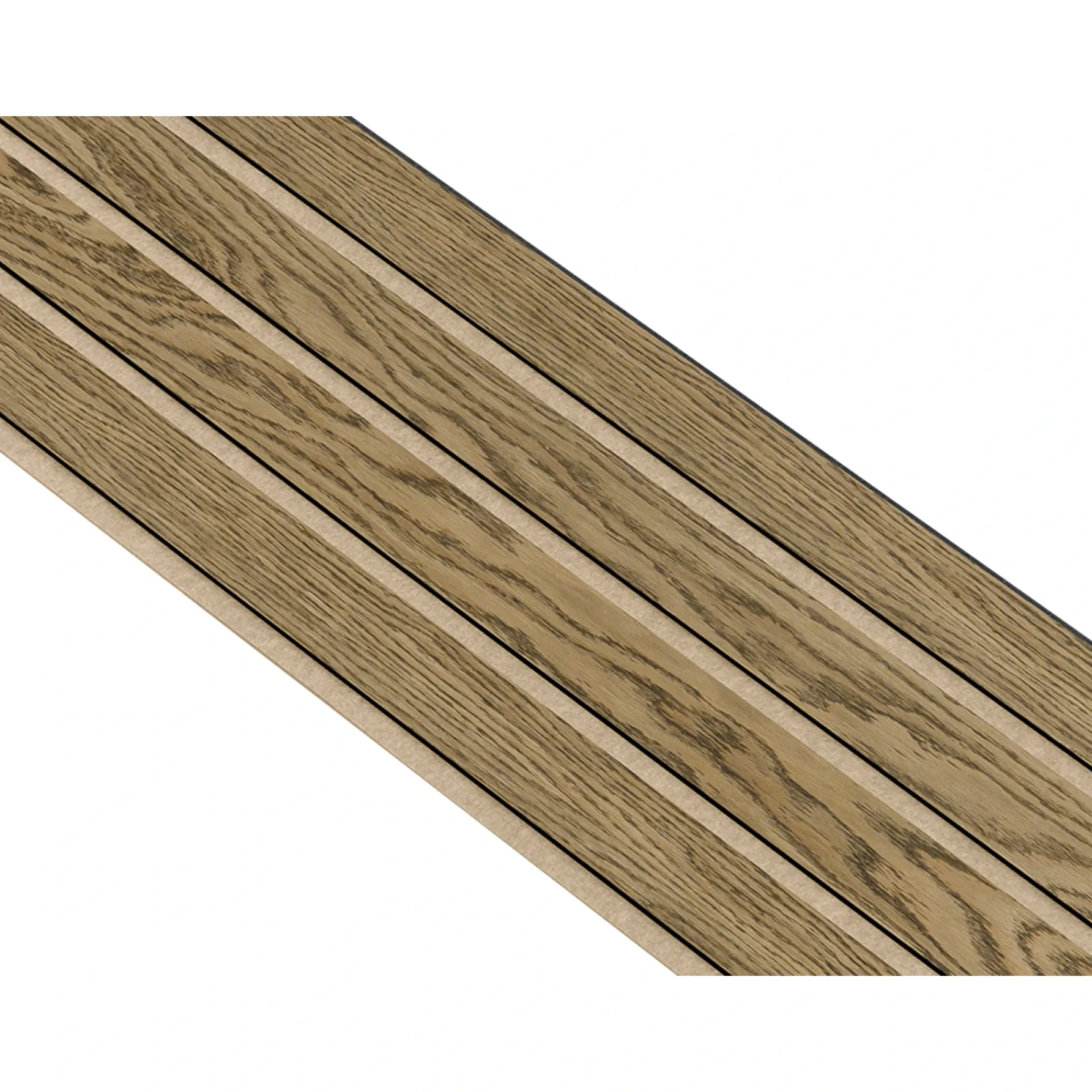Outlet I-Wood AKUSTIKPANEL EG MØRKEBRUN OLIE 17 X 300 X 2400 MM