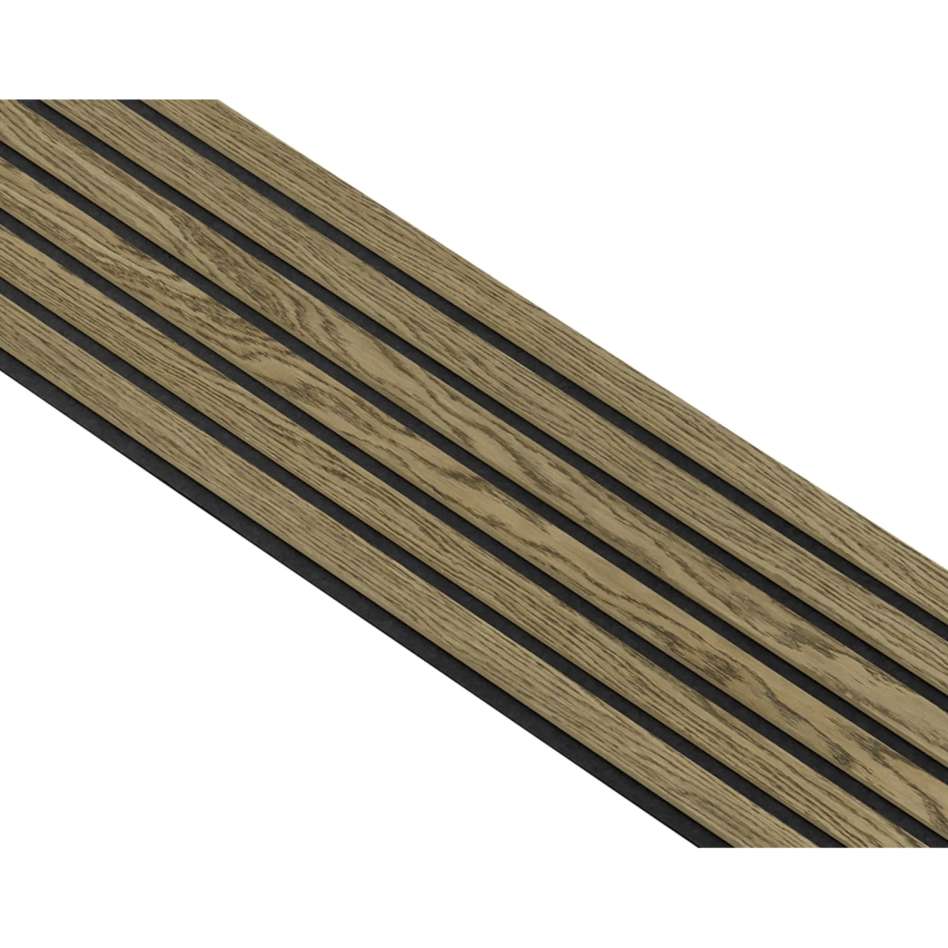 Hot I-Wood AKUSTIKPANEL EG MØRKEBRUN OLIE 16 X 300 X 2400 MM