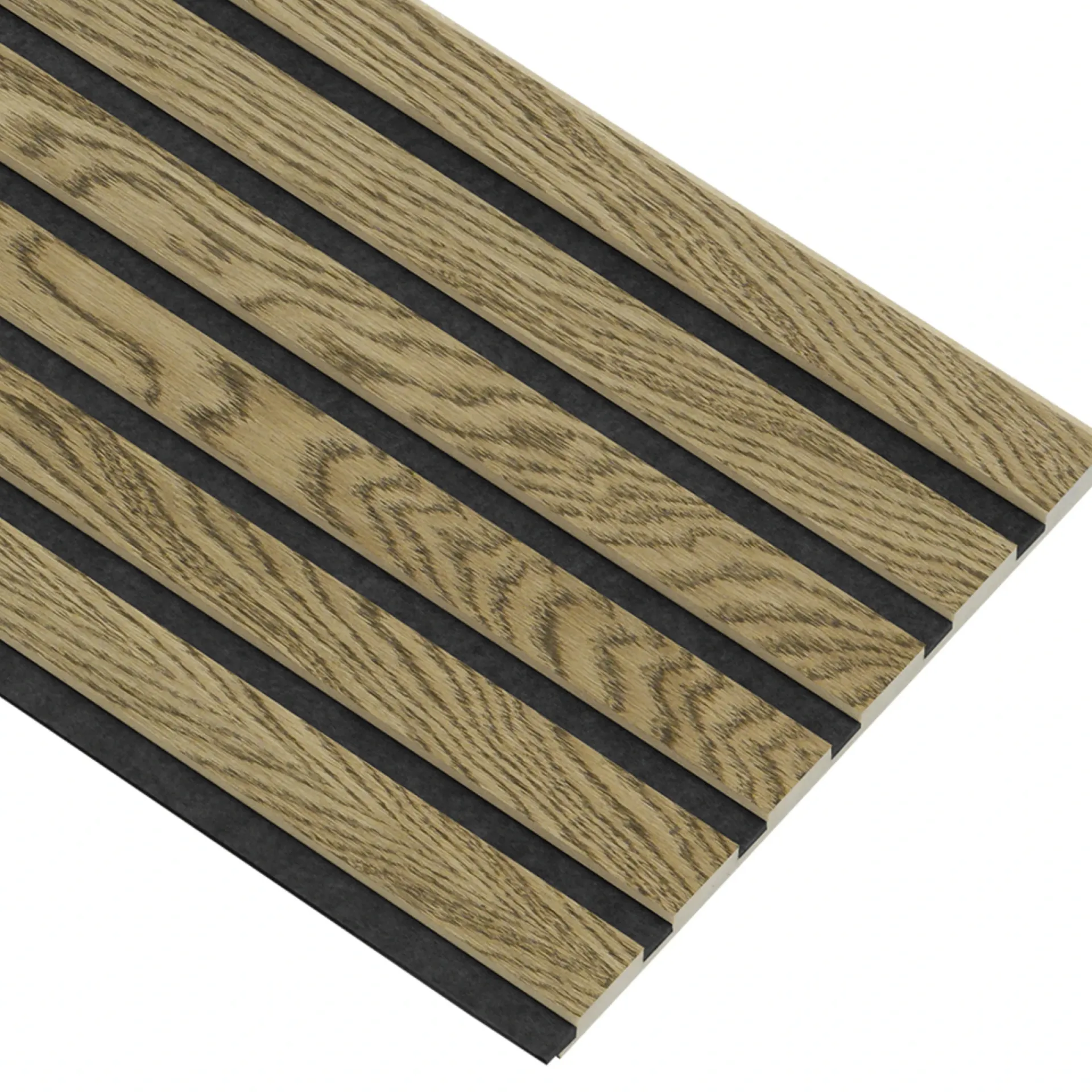 Hot I-Wood AKUSTIKPANEL EG MØRKEBRUN OLIE 16 X 300 X 2400 MM