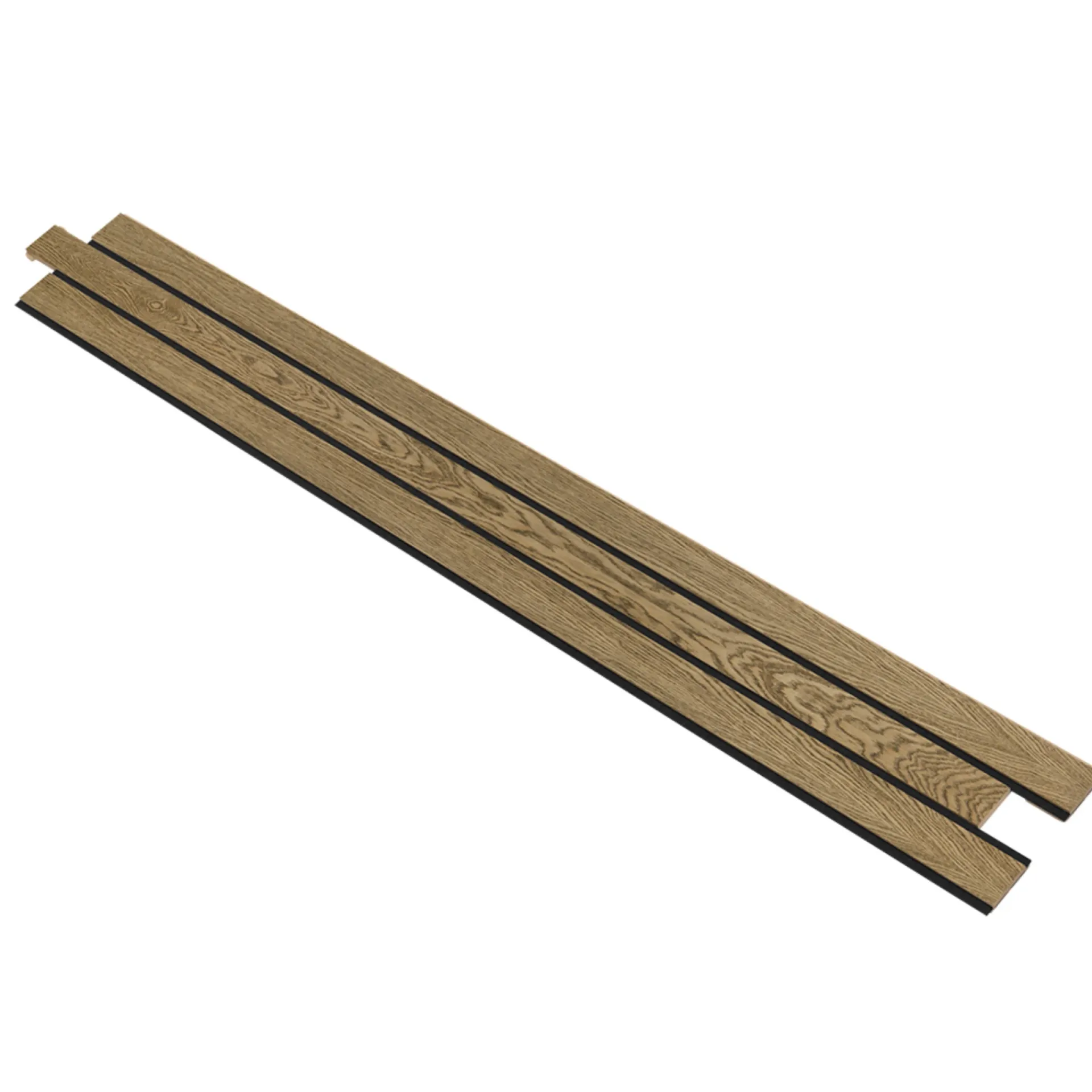Discount I-Wood AKUSTIKPANEL EG MØRKEBRUN OLIE 16 X 300 X 2400 MM