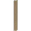 I-Wood AKUSTIKPANEL EG MØRKEBRUN OLIE 17 X 300 X 2400 MM