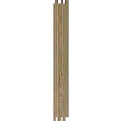 I-Wood AKUSTIKPANEL EG MØRKEBRUN OLIE 17 X 300 X 2400 MM