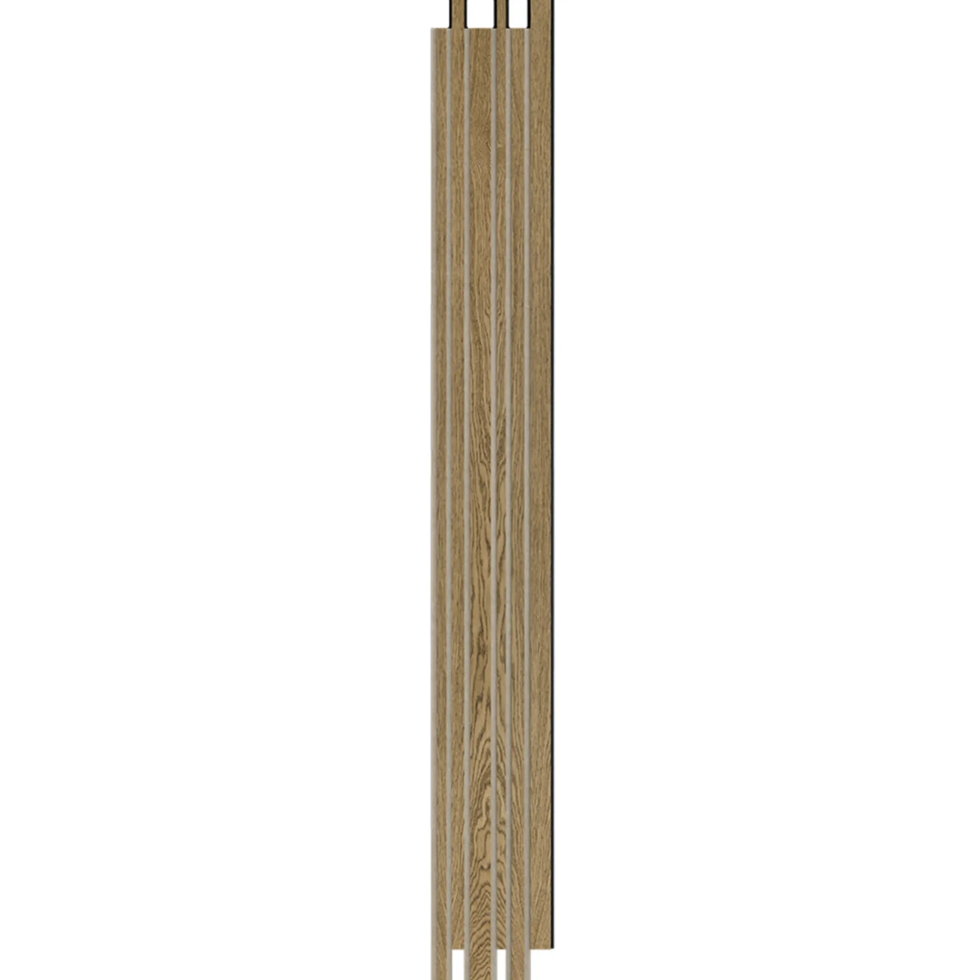 I-Wood AKUSTIKPANEL EG MØRKEBRUN OLIE 17 X 300 X 2400 MM