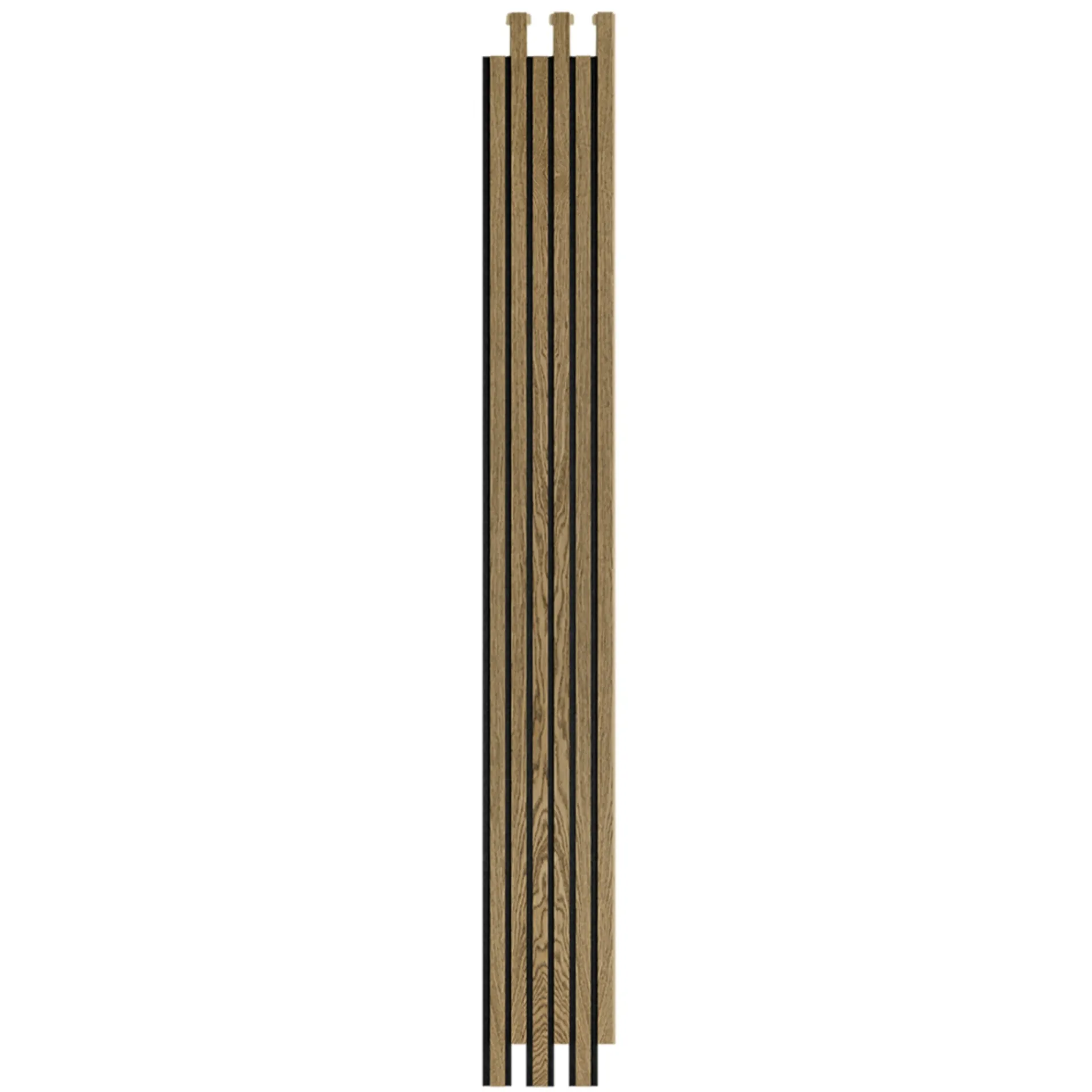 Best I-Wood AKUSTIKPANEL EG MØRKEBRUN OLIE 16 X 300 X 2400 MM