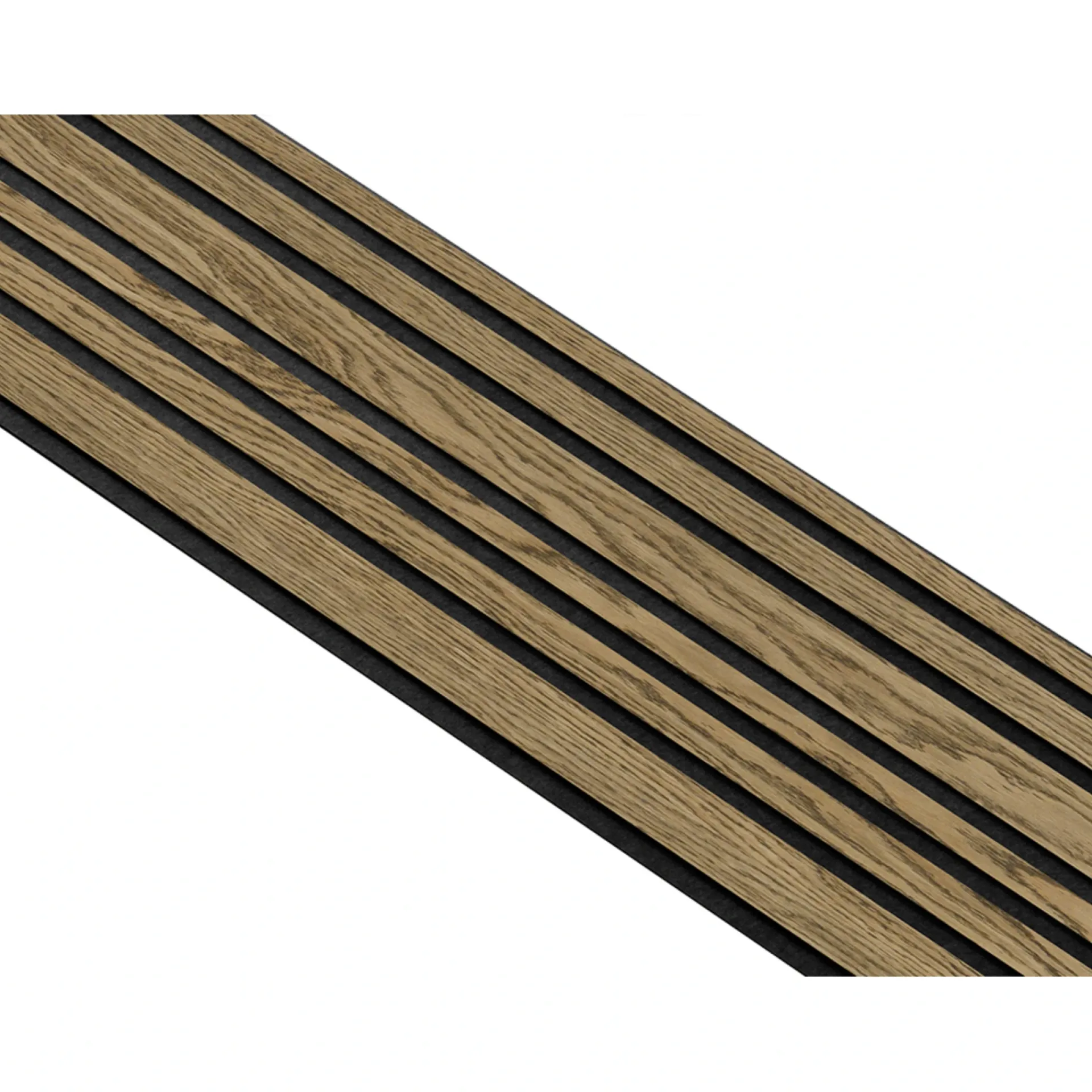 Discount I-Wood AKUSTIKPANEL EG MØRKEBRUN OLIE 17 X 300 X 2400 MM