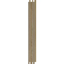 New I-Wood AKUSTIKPANEL EG MØRKEBRUN OLIE 16 X 300 X 2400 MM