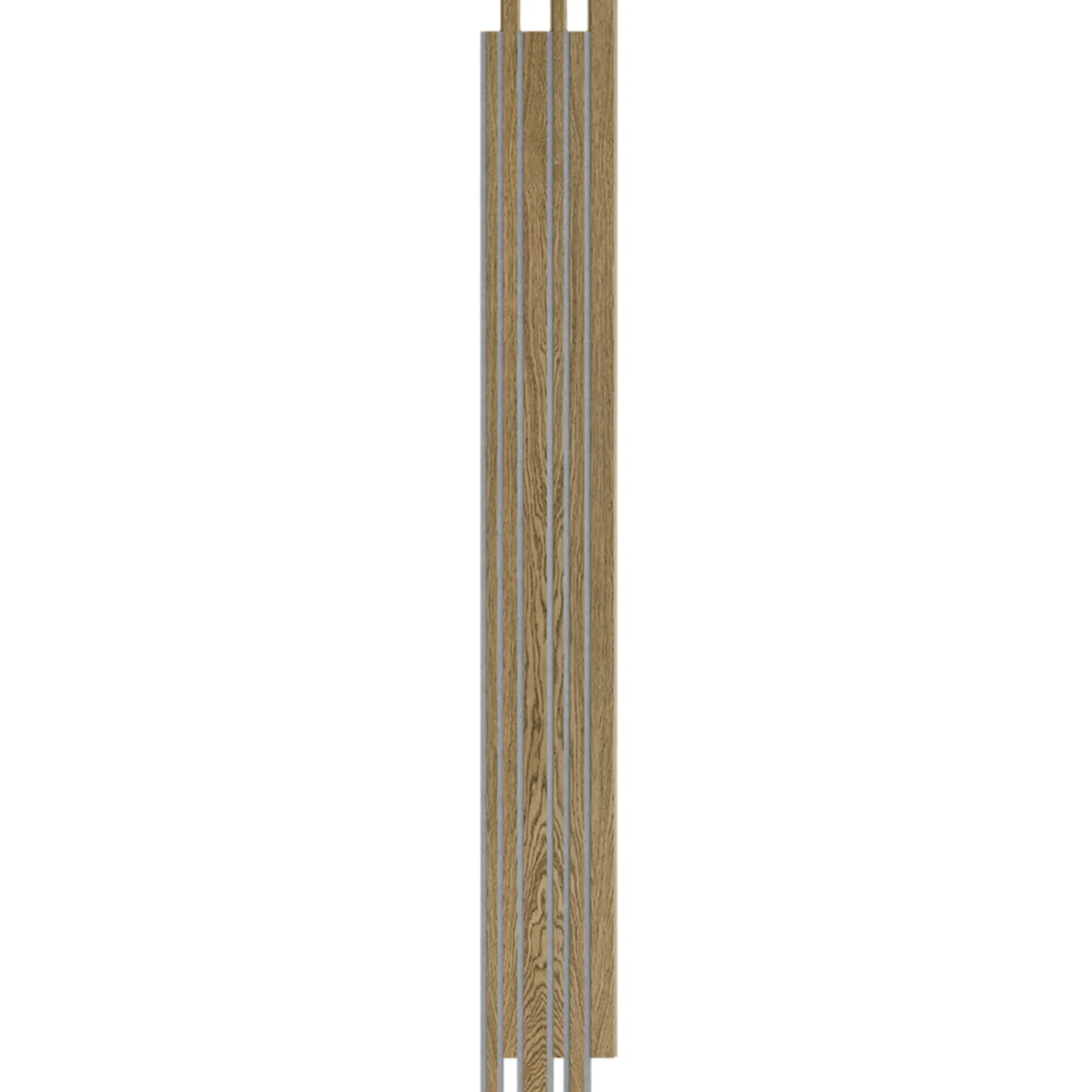 New I-Wood AKUSTIKPANEL EG MØRKEBRUN OLIE 16 X 300 X 2400 MM