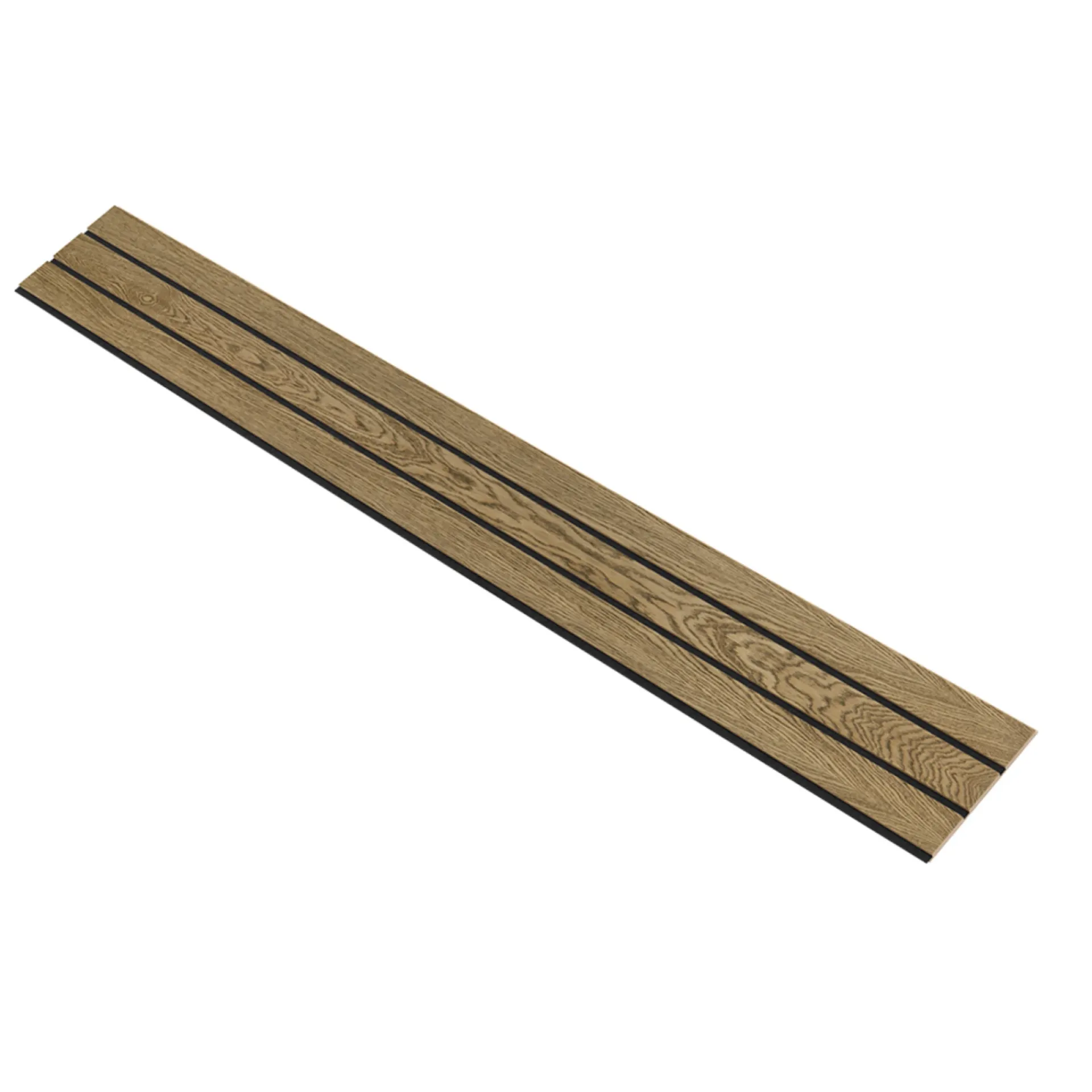 Outlet I-Wood AKUSTIKPANEL EG MØRKEBRUN OLIE 16 X 300 X 2400 MM