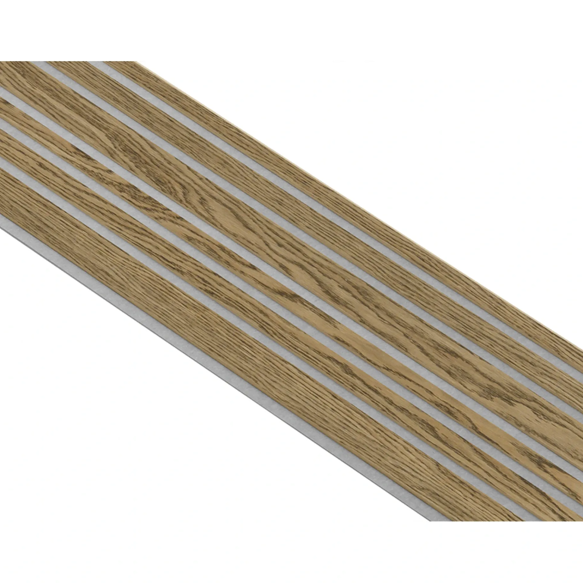 Clearance I-Wood AKUSTIKPANEL EG MØRKEBRUN OLIE 16 X 300 X 2400 MM