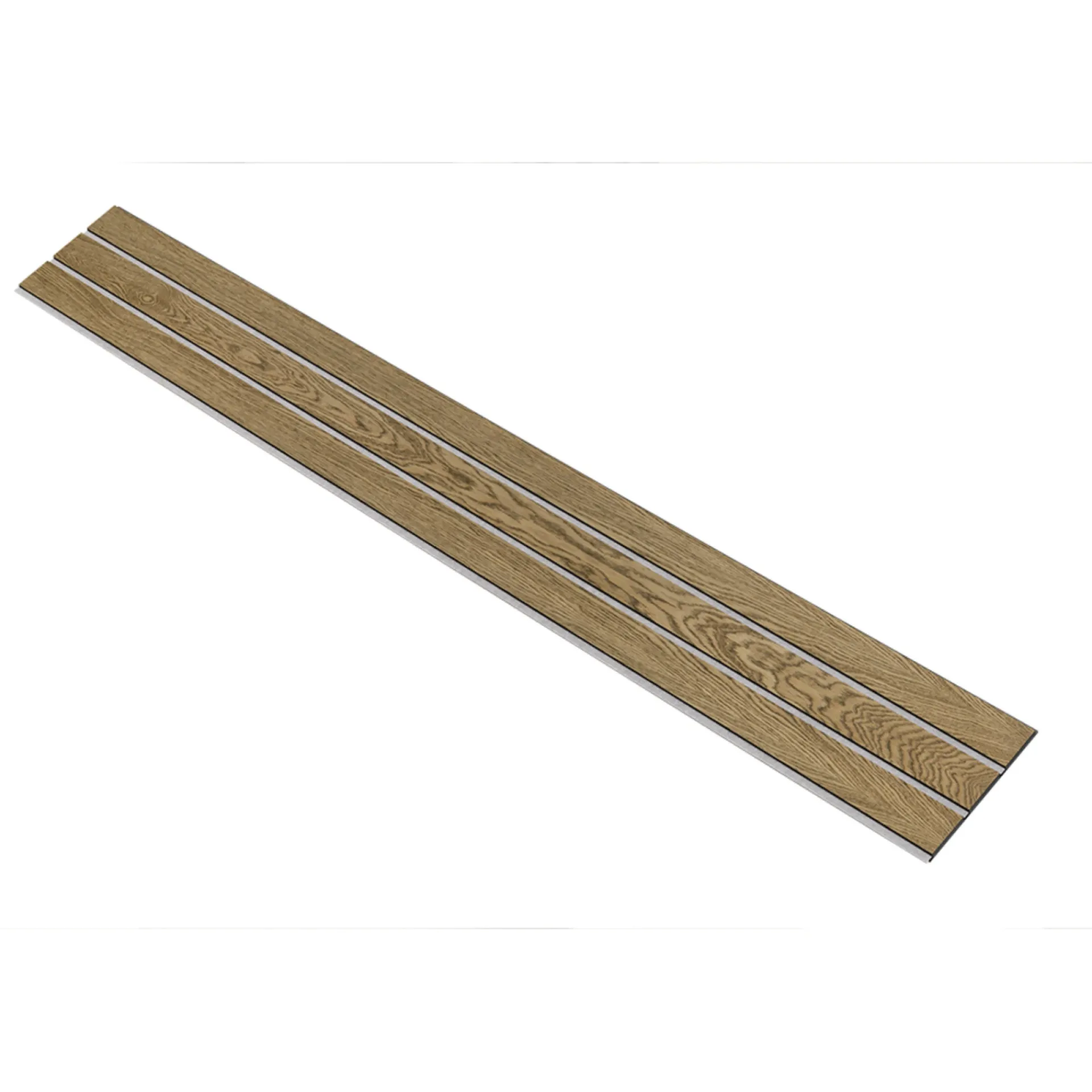 New I-Wood AKUSTIKPANEL EG MØRKEBRUN OLIE 17 X 300 X 2400 MM