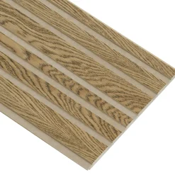 New I-Wood AKUSTIKPANEL EG MØRKEBRUN OLIE 16 X 300 X 2400 MM