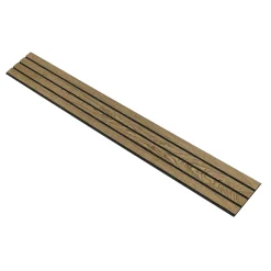 Best I-Wood AKUSTIKPANEL EG MØRKEBRUN OLIE 17 X 300 X 2400 MM