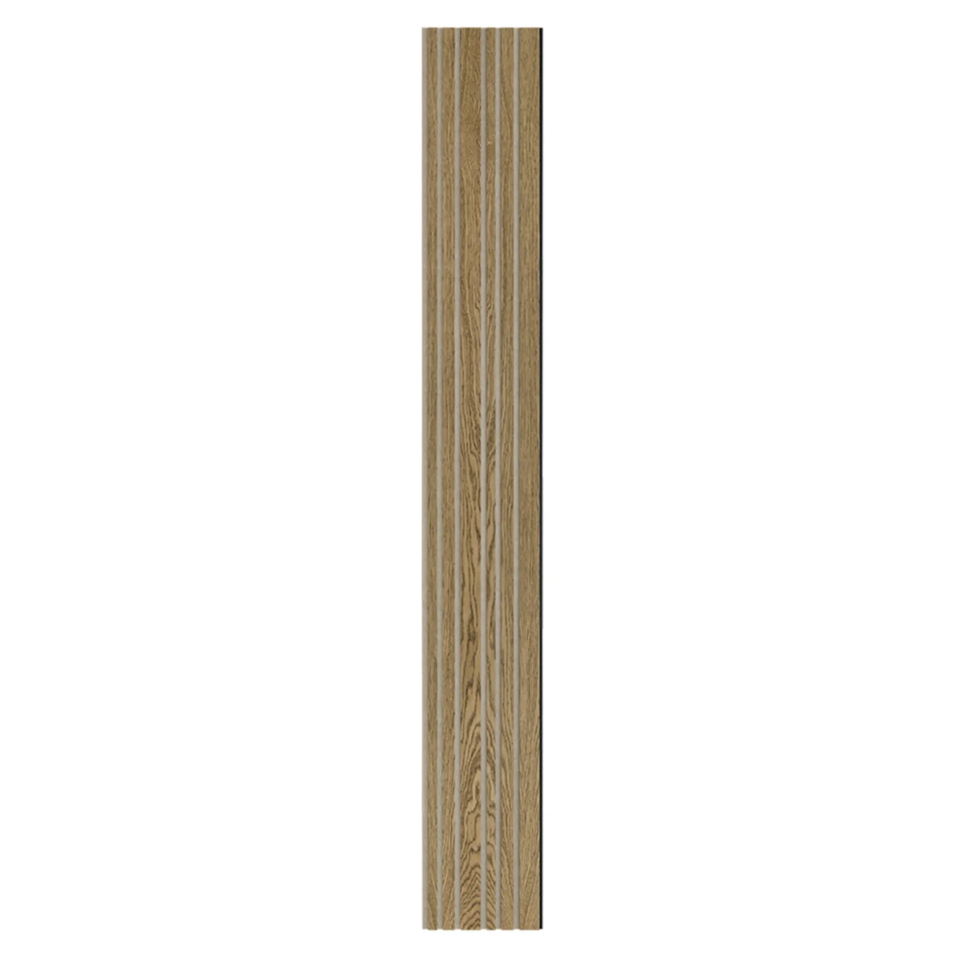 I-Wood AKUSTIKPANEL EG MØRKEBRUN OLIE 17 X 300 X 2400 MM