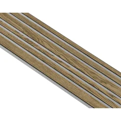 Discount I-Wood AKUSTIKPANEL EG MØRKEBRUN OLIE 17 X 300 X 2400 MM