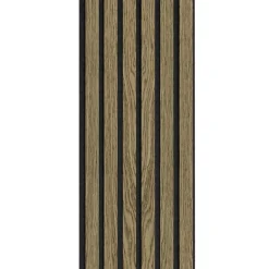 New I-Wood AKUSTIKPANEL EG MØRKEBRUN OLIE 17 X 300 X 2400 MM