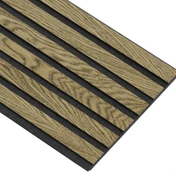 New I-Wood AKUSTIKPANEL EG MØRKEBRUN OLIE 17 X 300 X 2400 MM