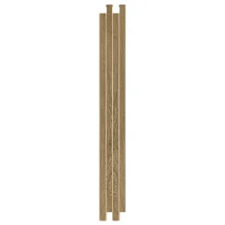 I-Wood AKUSTIKPANEL EG MØRKEBRUN OLIE 16 X 300 X 2400 MM