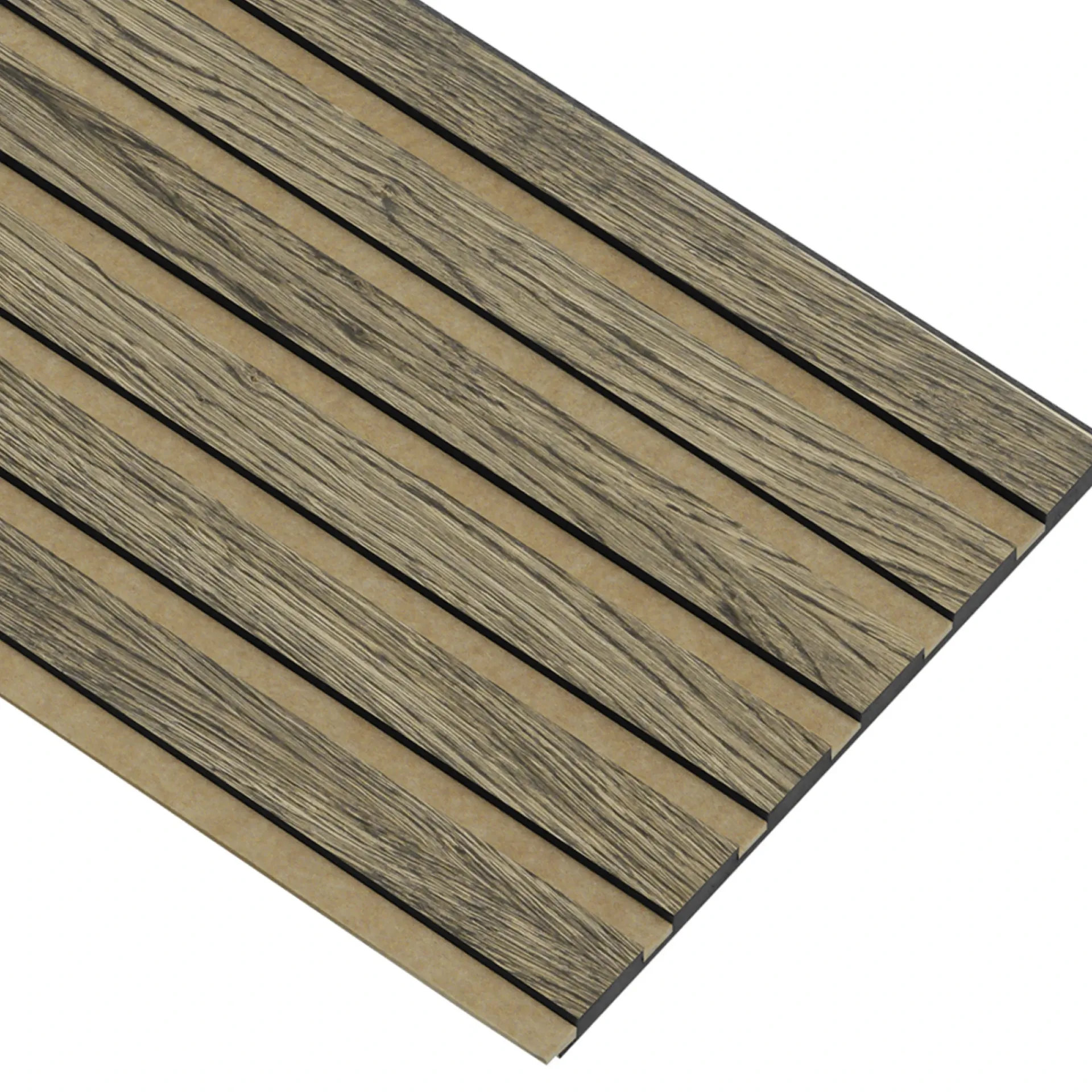 Outlet I-Wood AKUSTIKPANEL EG SORT OLIE 17 X 300 X 2400 MM