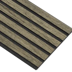 Best I-Wood AKUSTIKPANEL EG SORT OLIE 17 X 300 X 2400 MM