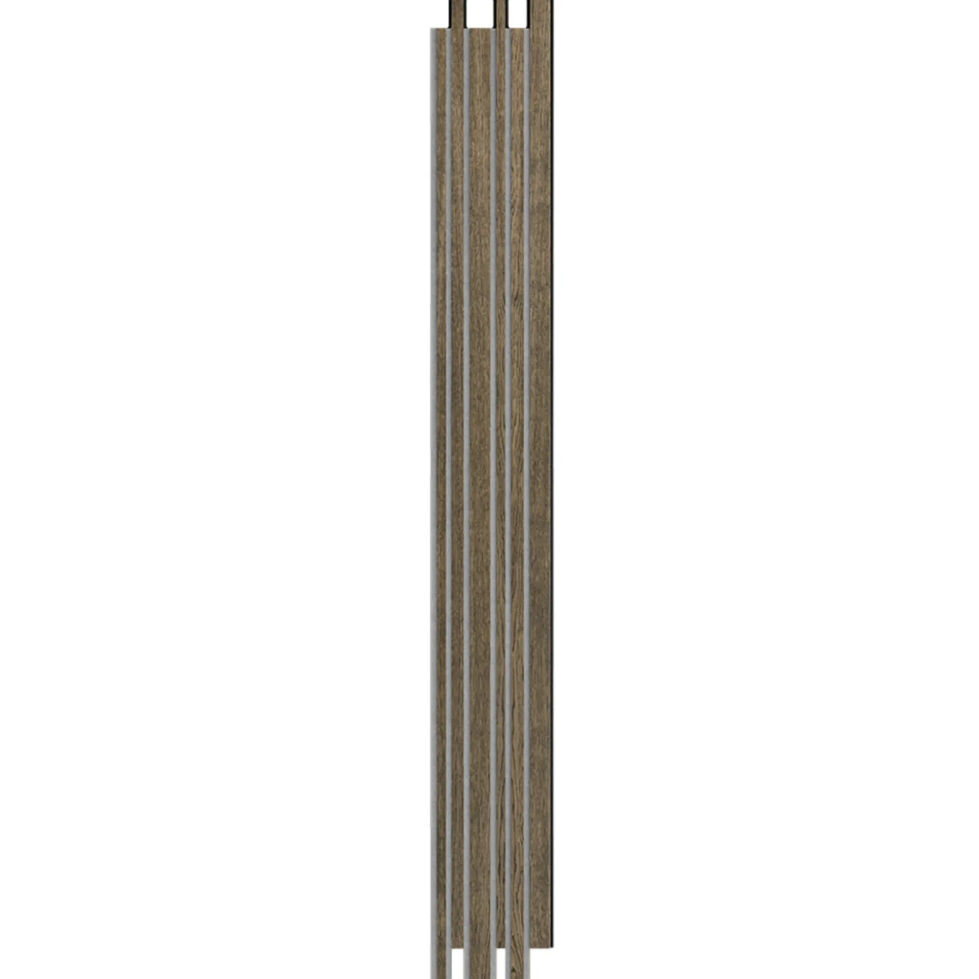 Clearance I-Wood AKUSTIKPANEL EG SORT OLIE 17 X 300 X 2400 MM