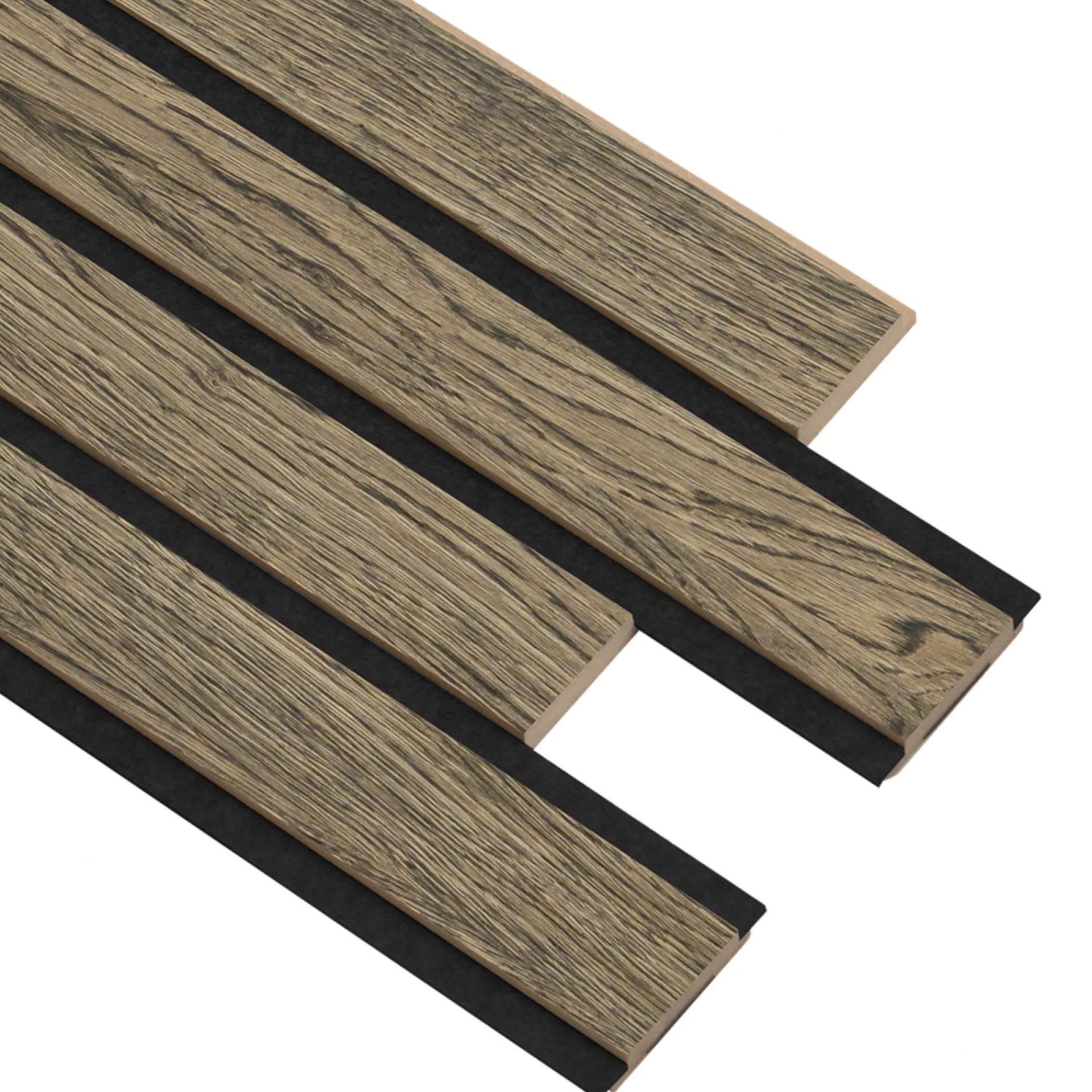 Online I-Wood AKUSTIKPANEL EG SORT OLIE 16 X 300 X 2400 MM