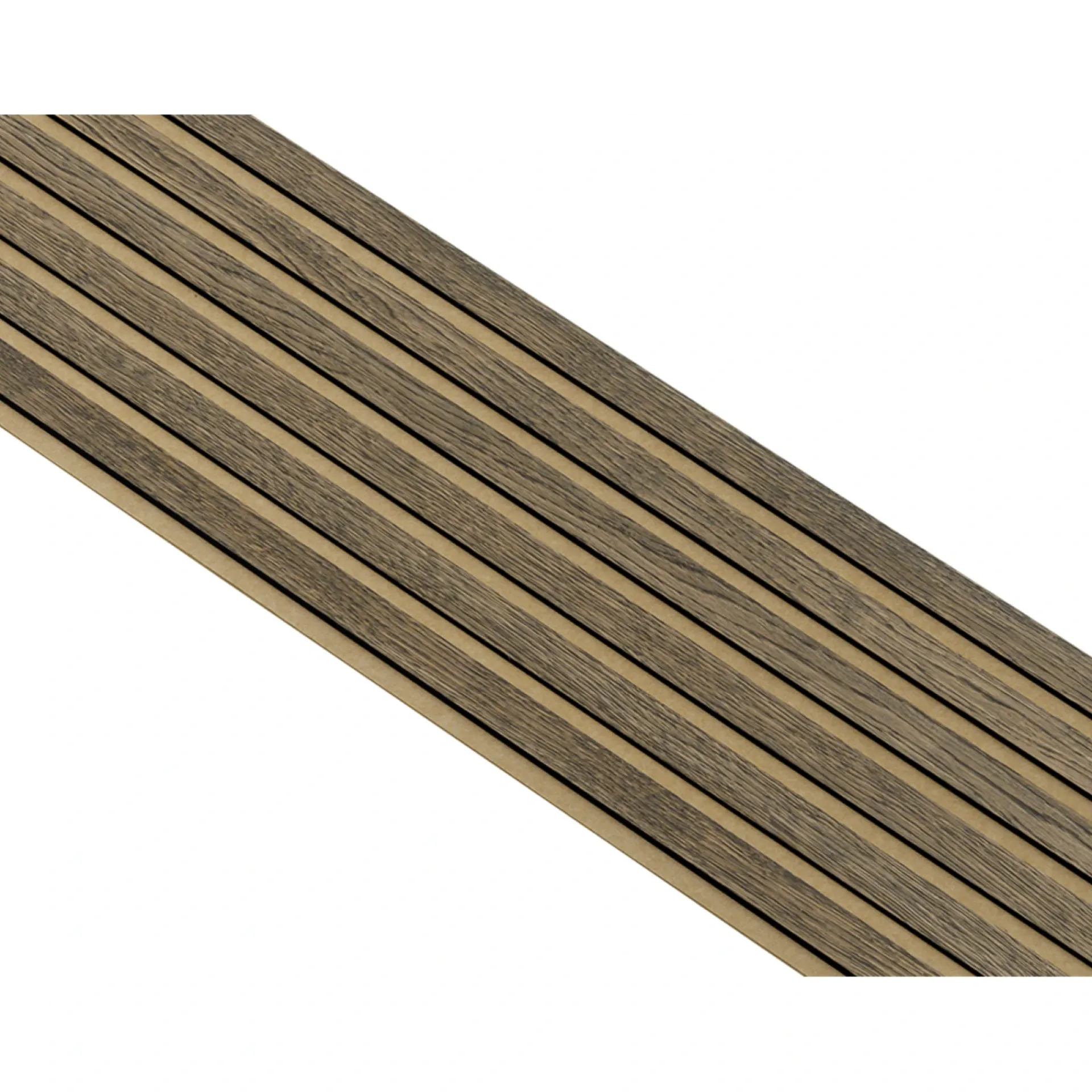 New I-Wood AKUSTIKPANEL EG SORT OLIE 17 X 300 X 2400 MM