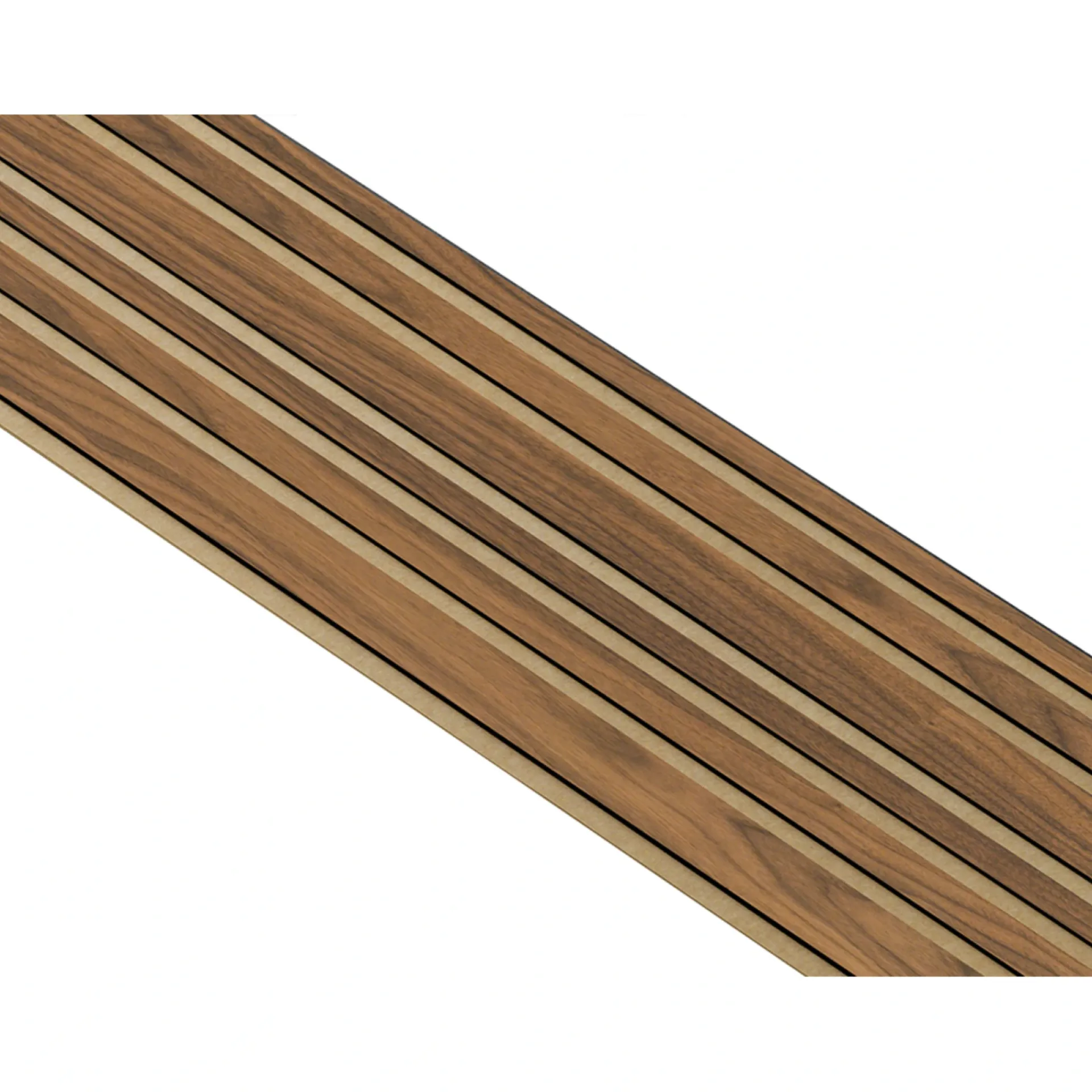 Best I-Wood AKUSTIKPANEL VALNØD 17 X 300 X 2400 MM