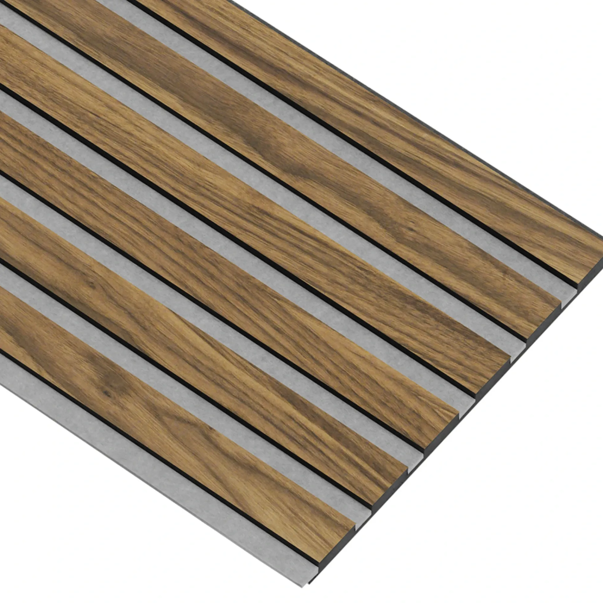 Discount I-Wood AKUSTIKPANEL VALNØD 17 X 300 X 2400 MM