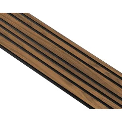 Best I-Wood AKUSTIKPANEL VALNØD 17 X 300 X 2400 MM