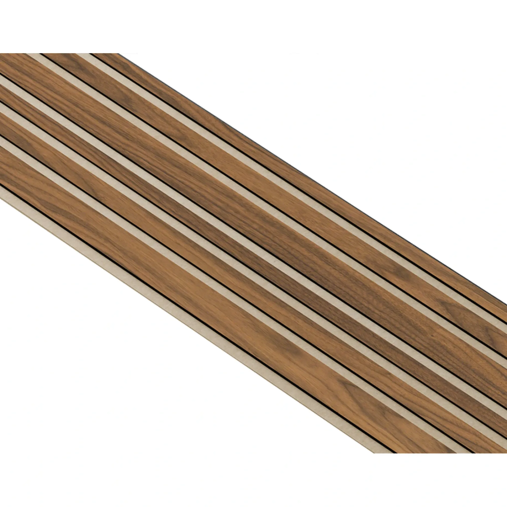 Discount I-Wood AKUSTIKPANEL VALNØD 17 X 300 X 2400 MM