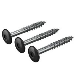 Outlet James Hardie FACADESKRUE SORT 4,8X39 MM 250 STK