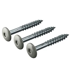 Clearance James Hardie FACADESKRUE LYSEGRÅ 4,8X30 MM 250 STK