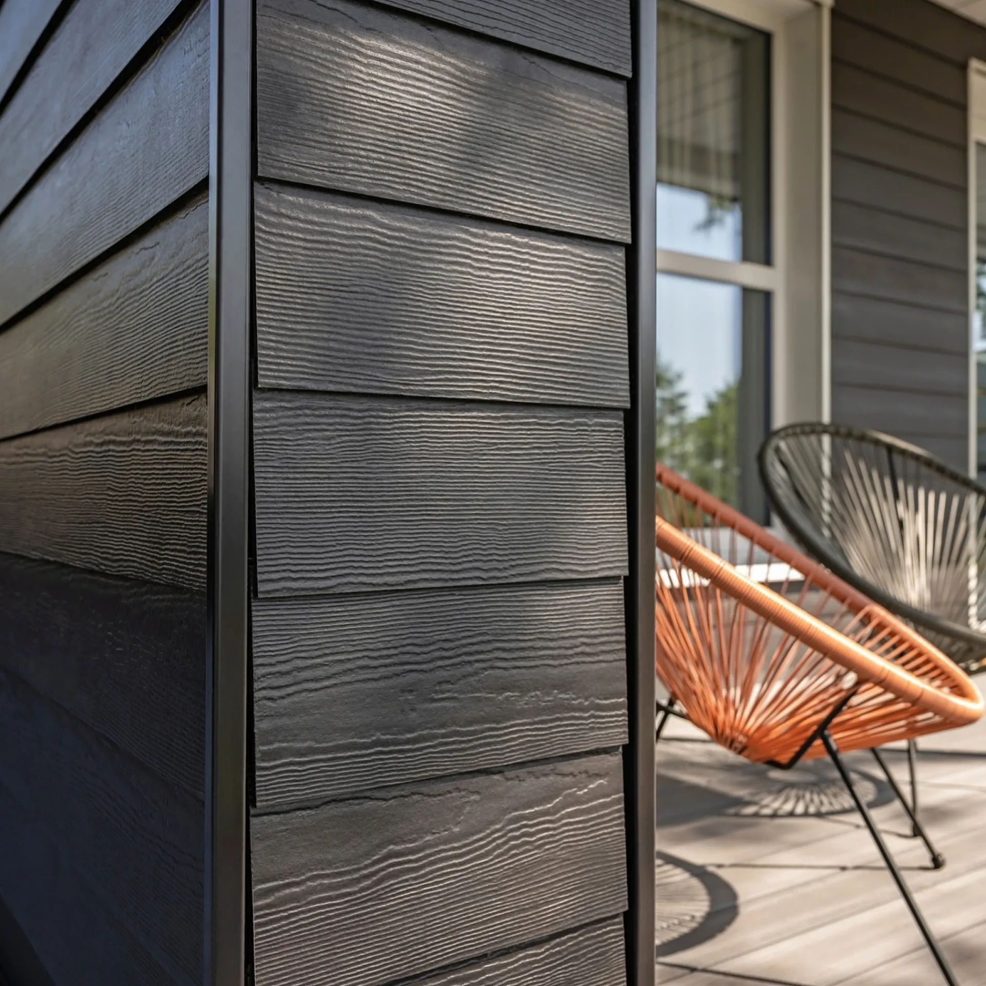 Hot James Hardie TRÆSTRUKTUR HARDIEPLANK 8 X 180 X 3600 MM SORT