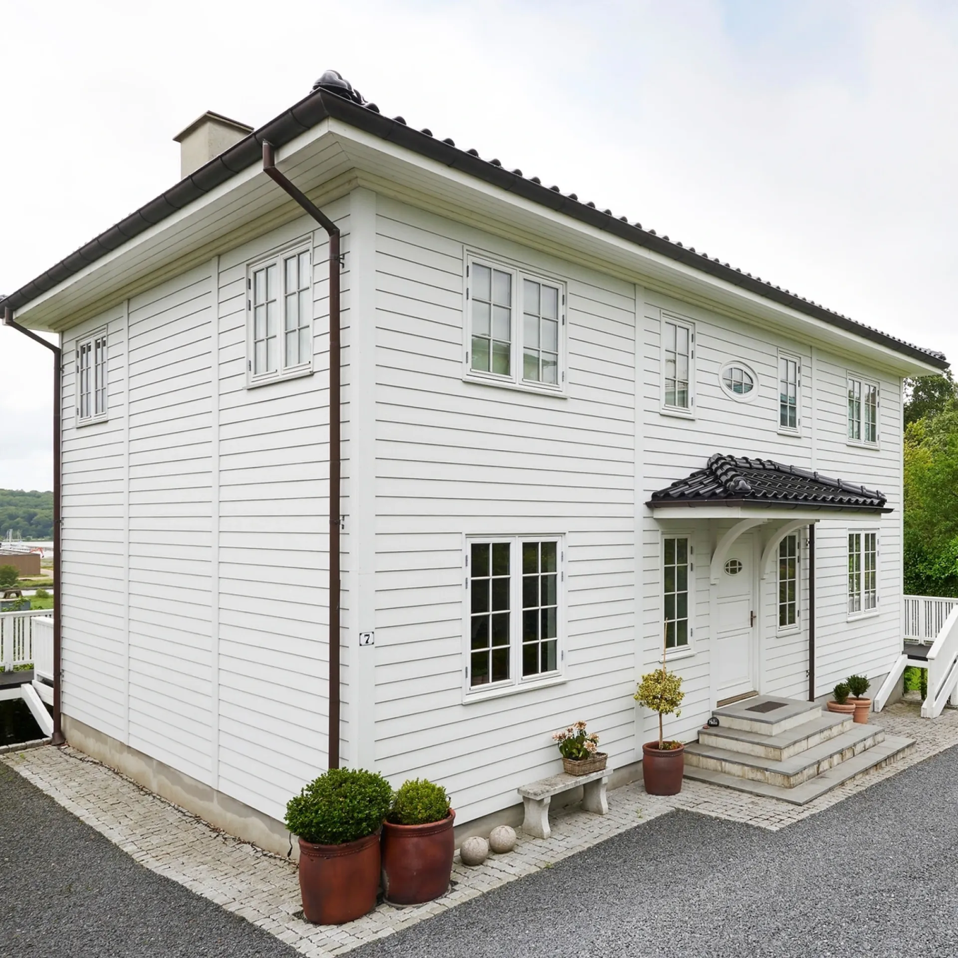Best James Hardie TRÆSTRUKTUR HARDIEPLANK 8 X 180 X 3600 MM HVID